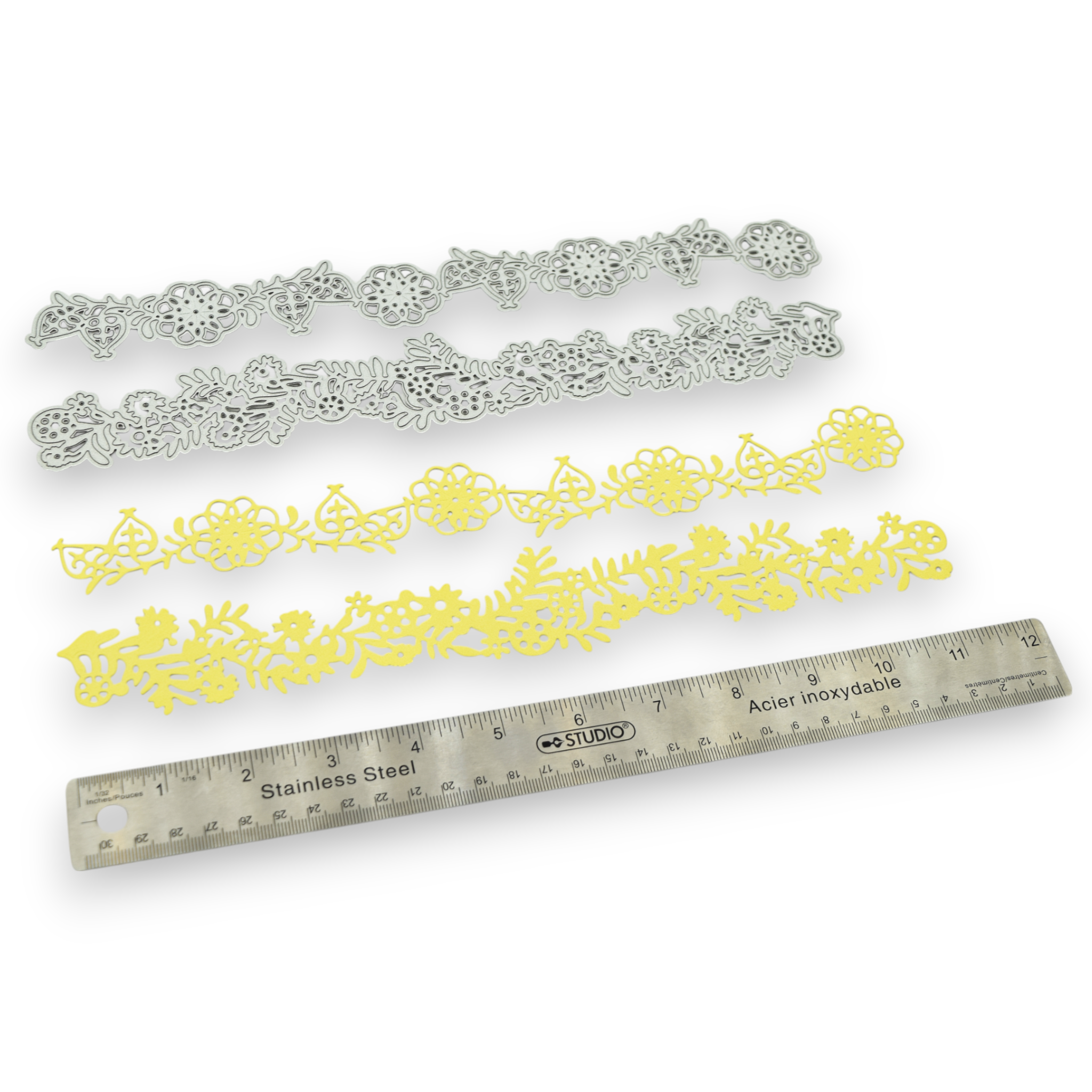 Large Floral Border - Steel Cutting Die